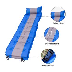 Gray Self Inflating Sleeping Pad Self Inflating Hiking Mattress 63x24x56cm