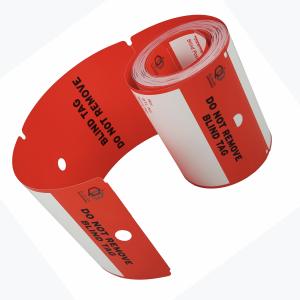 Personalized Custom Plastic Safety Tag for Enhanced Protection