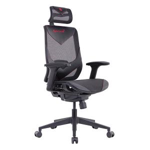 Breathable Swivel Gaming Chair GT 4D Arms Black PA Plastic Mesh