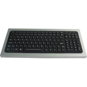 China IP68 washable silicone industrial desktop keyboard with numeric keypad on sale