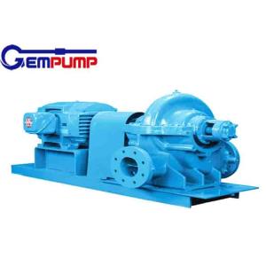 Horizontal Axial Split Casing Pump 8.6-140m Head For Irrigation Flood Drainage