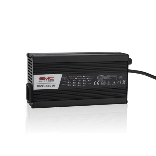 EMC-240 24v lithium battery charger with over voltage protection , Safe charger!