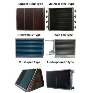 Hydrophilic Aluminum Fin Condenser for HVAC 1-5 Ton Systems
