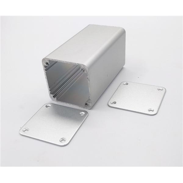 42*42*80mm Square Anodized Aluminum Box With End Plate For Control Panel