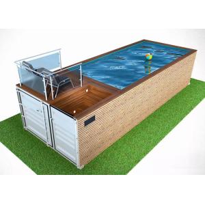 Topshaw Customize Free Design 20ft 40ft Australia DIY Shipping Container Pool