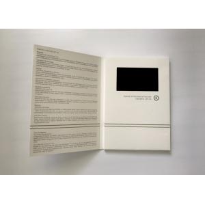 4.3 Inch Interactive Video Brochure Lcd Greeting Card A5 Size Business
