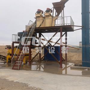 Engineer Guide Installation Sand Washer Attrition Scrubber Machine for Sand