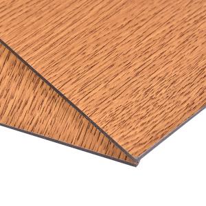 Cheap 1000mm-2000mm Wood Aluminum Integrated Panel with PE/PVDF Coating Impact Resistance for sale