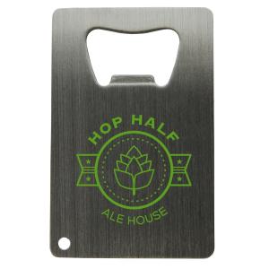 Personalized Stainless Steel Credit Card for Bottle Openers