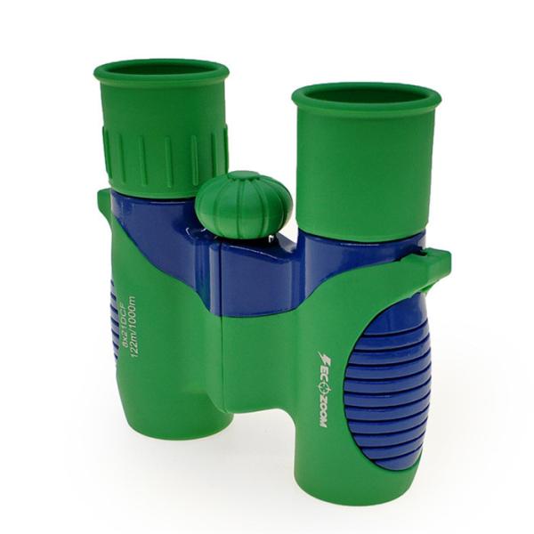 Quality Green Shockproof 8x21 Kids Binoculars For Bird Watching / Learning Star wholesale