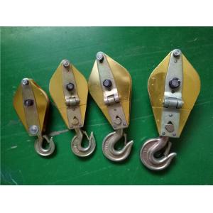 Aluminum Alloy Plated With Nylon Sheave Hoist Pulley Block and Tackle