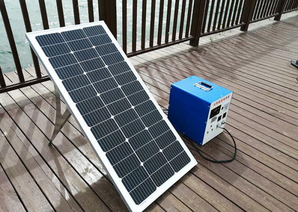 Roof Mounting Home Solar Power Systems 4KW MPPT/ PWM Controller With Big Energy