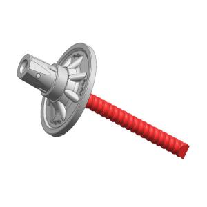 Self Drilling Fiberglass Anchor Bolts GFRP Flat Nut SW41mm 70kN In Mining