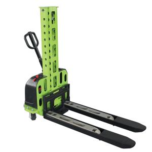 0.5t 1t 1.5t Portable Cargo Load Unload Self Lifting Electric Stacker