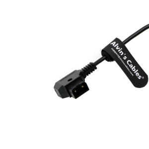 D Tap To DC Power Cable For Sony FX6 FX9 Camera Right Angle DC To D-Tap 19.5V