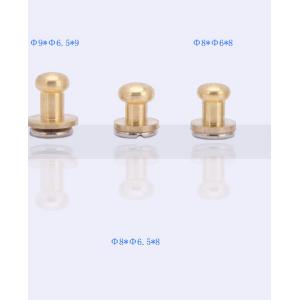 Leather Craft 10mm Head Screwback Button Stud