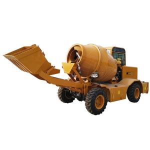 Heavy Duty Self Loading Cement Mixer Volumetric Industrial Concrete Mixer