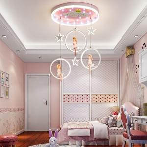 Cheap Nordic girl bedroom decor led lights for room indoor girl room chandelier lighting(WH-MA-138) for sale