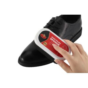 China Shoe Shine Sponge Round At Both Ends Leather Shoes Quick Shine Instant Shoe Polish Customization For 3000 PCS / Color on sale