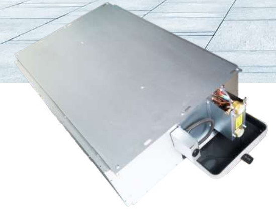 Ceiling Concealed Duct Type FCU 200 - 1400 CFM with Optional Air Return Box and