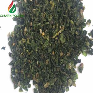 Cheap Food Grade Air Dried Vegetables Dehydrated Cross Cut Green Beans 5*5mm GMO Free for sale