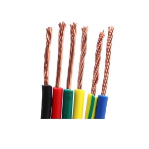 LV 2.5MM PVC Insulated Industrial Cables IEC60227 Stranded Copper Ground Wire