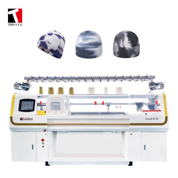 Quality TWH 100 Inch Computerized Jacquard Flat Knitting Machine Double System wholesale