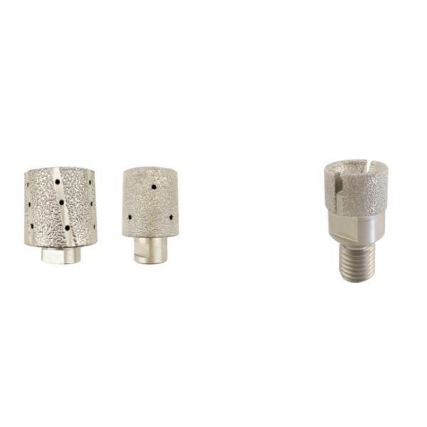 10-100mm Vacuum Brazed Finger Bit For Hard Material Grinding And Polishing