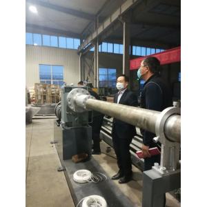 110-550mm PE Insulation Pipe Extrusion Line Automatic Tube Cutting