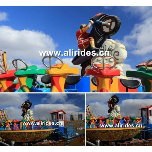 Amusement theme park attractions mega disco flying UFO rides amusement rides for family