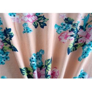 Dty Printed Weft Knitted Fabric For Kidswear 95% Cotton 5% Spandex