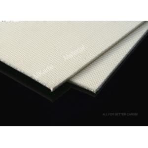 China White Silicone Rubber Laminated Pad 3.0mm For Plastic Card Lamination on sale
