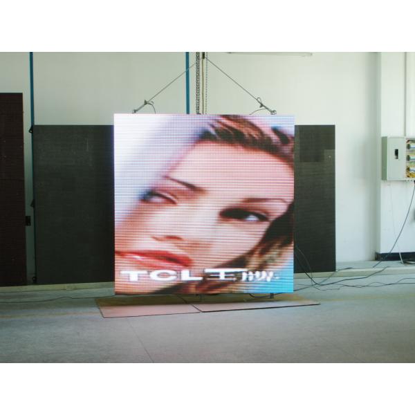 Hang Up Indoor LED Display Screen Vivid Pictures AC 240V For Hockey Field