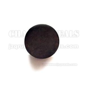 Customized Black NBR Rubber Bumpers Shock Absorption With Metal Part Covered