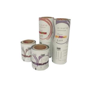 Food Grade Metalized Foil Plastic Snack Roll Film For Popcorn Snack Packaging