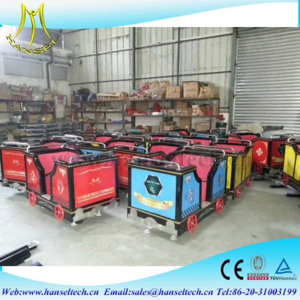Hansel amusement park rides mini electric train indoor amusement park train