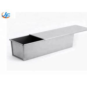 RK Bakeware China Foodservice NSF Telfon Nonstick Pullman Aluminum Loaf Pans Bread Baking Pan With Lid