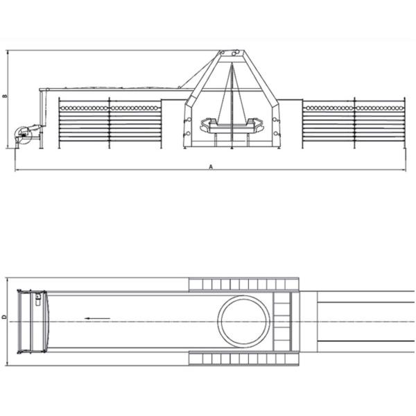 Geo Textiles PP Woven Bag Production Line , Plastic Bag Manufacturing Machine 2400Pcs Warp Tape