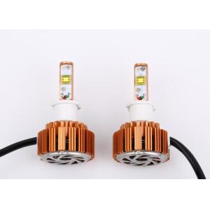 V16 Turbo Golden G3 Cree LED Headlight Bulbs H3 , 30W LED Headlight Conversion