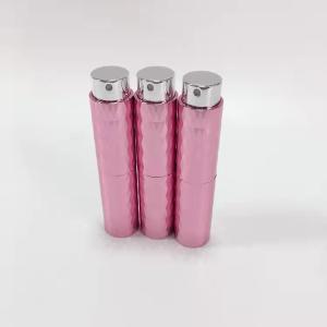 8ML Aluminum Cover Customized Design Luxury Refillable Perfume Spray Glass