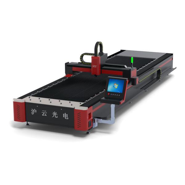 7000 KG Weight HIWIN Guiderail 18x18 50w CNC Fiber Laser Cutting Machine in