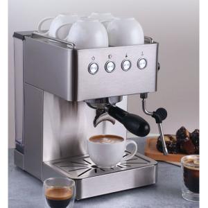 CRM3005E Silver Silver Espresso Machine , 15bar Home Espresso Maker