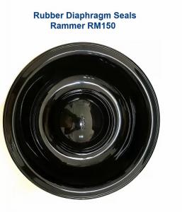 China Case Study : Trimming Machine For KOREA 20MPa Pressure Rubber Diaphragm Seals For Euroram Rammer RM150 Hydraulic Breaker on sale
