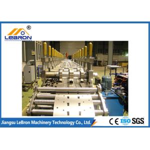 Servo Guiding Device Cable Tray Roll Forming Machine Long Time Service PLC