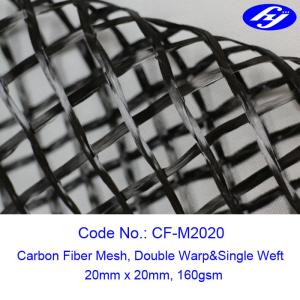 20MM X 20MM Carbon Fiber Mesh Fabric Sustainable Concrete For Structure