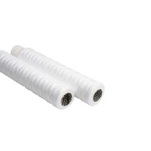 40" Cotton String Wound Filter Cartridges 5 Micron For RO Water Pre Treatment