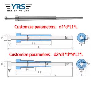 SKD61 Mold ejector sleeve push tube Non-standard customized pipe sleeve hollow