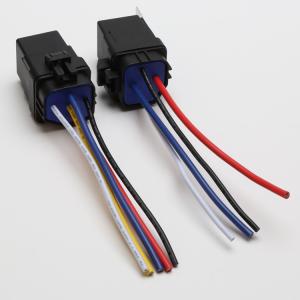 5 PIN SPDT JD2912 Car Relay 24V 12V 40A with Harness Sockets for Truck