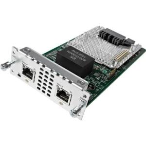 Cisco Module NIM-2MFT-T1/E1 : Dual-Port T1/E1 Support , Multi-Protocol