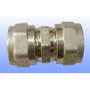 compression brass fitting equal straight for PEX-AL-PEX
